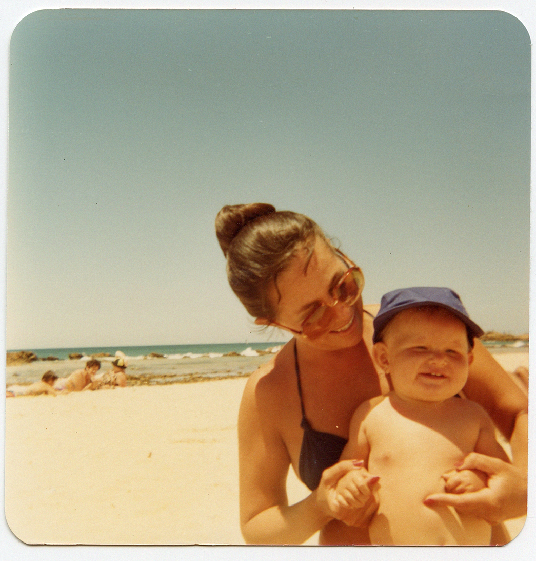 Seventies-Beach-Mom-Baby